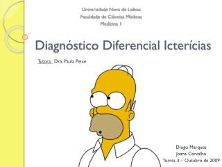 Diagnóstico Diferencial Icterícias