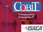 Transforming Enterprise IT - slide 1