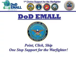 1 st Choice Support for the Warfighter