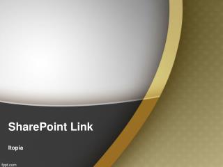 SharePoint Link Ultimate Outlook Sharepoint Integration