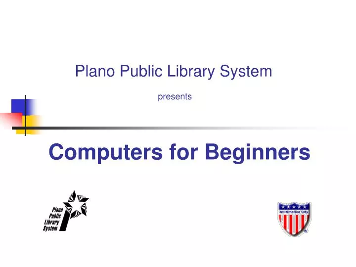 computers for beginners