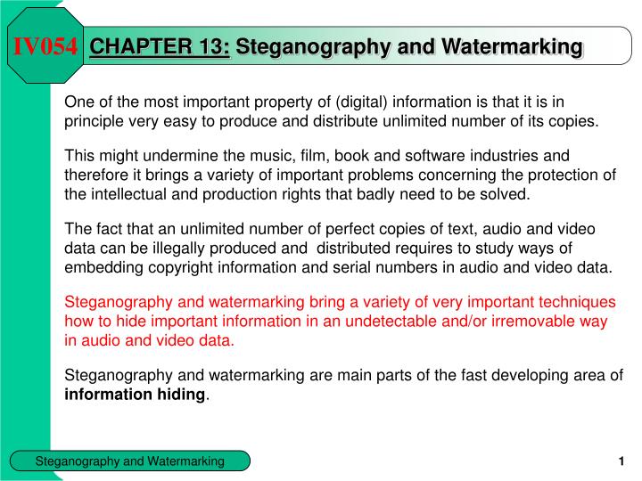 chapter 1 3 steganography and watermarking