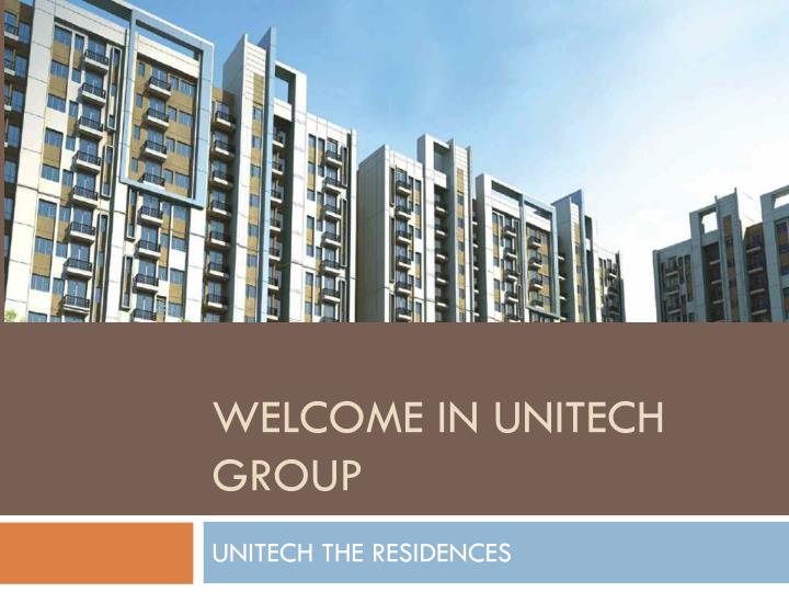 welcome in unitech group