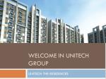 UNITECH THE REGIDENCES - slide 1