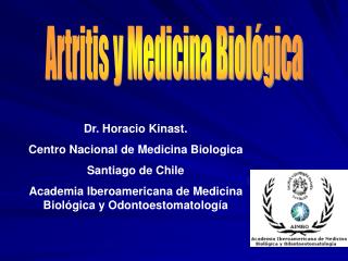 Artritis y Medicina Biológica