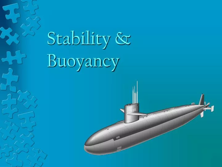stability buoyancy