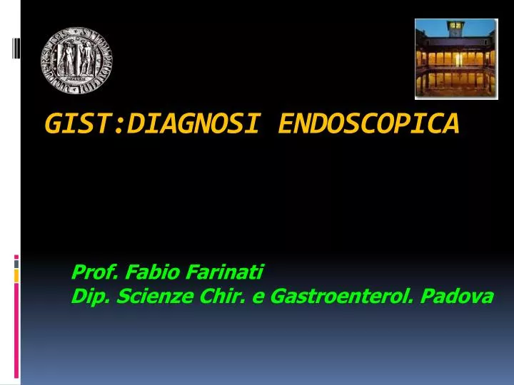gist diagnosi endoscopica