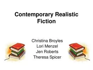 Contemporary Realistic Fiction