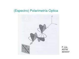 (Espectro) Polarimetría Optica