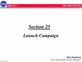 Section 25 Launch Campaign