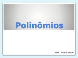 Polinômios