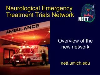 Neurological Emergency Treatment Trials Network