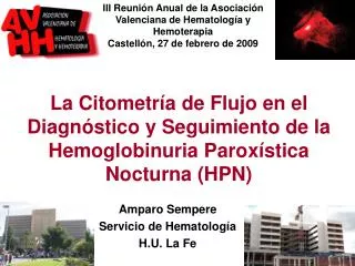 La Citometría de Flujo en el Diagnóstico y Seguimiento de la Hemoglobinuria Paroxística Nocturna (HPN)