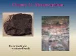 Chapter 21: Metamorphism - slide 1