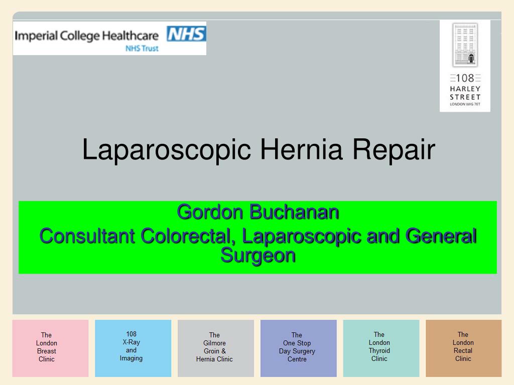 PPT - Laparoscopic Hernia Repair PowerPoint Presentation, free download ...
