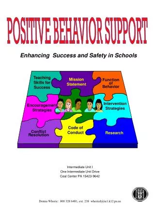 Enhancing Success and Safety in Schools
