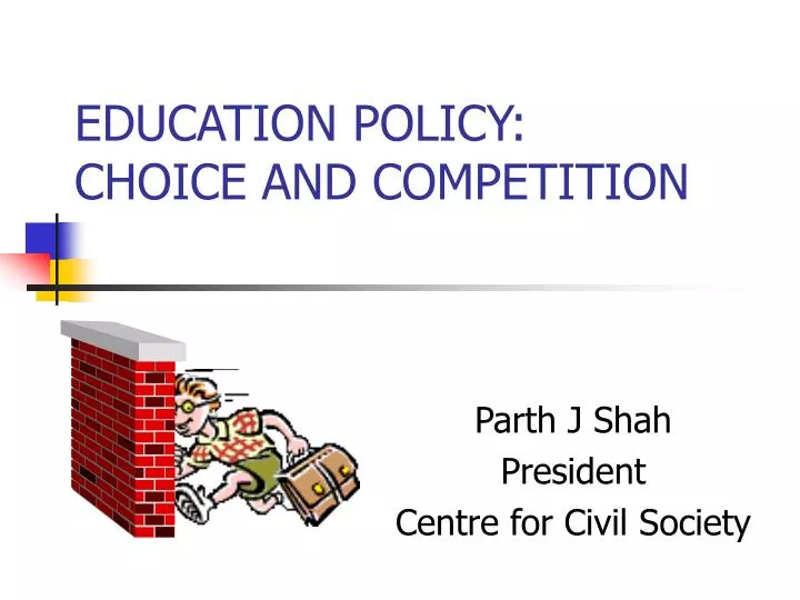 education policy choice and competition