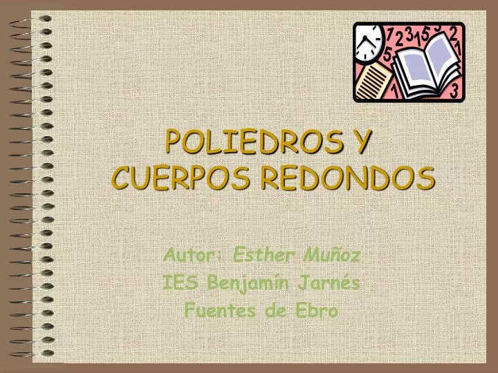 poliedros y cuerpos redondos