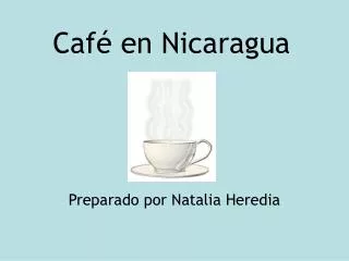 Café en Nicaragua