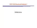 ECIV 320 Structural Analysis I - slide 1
