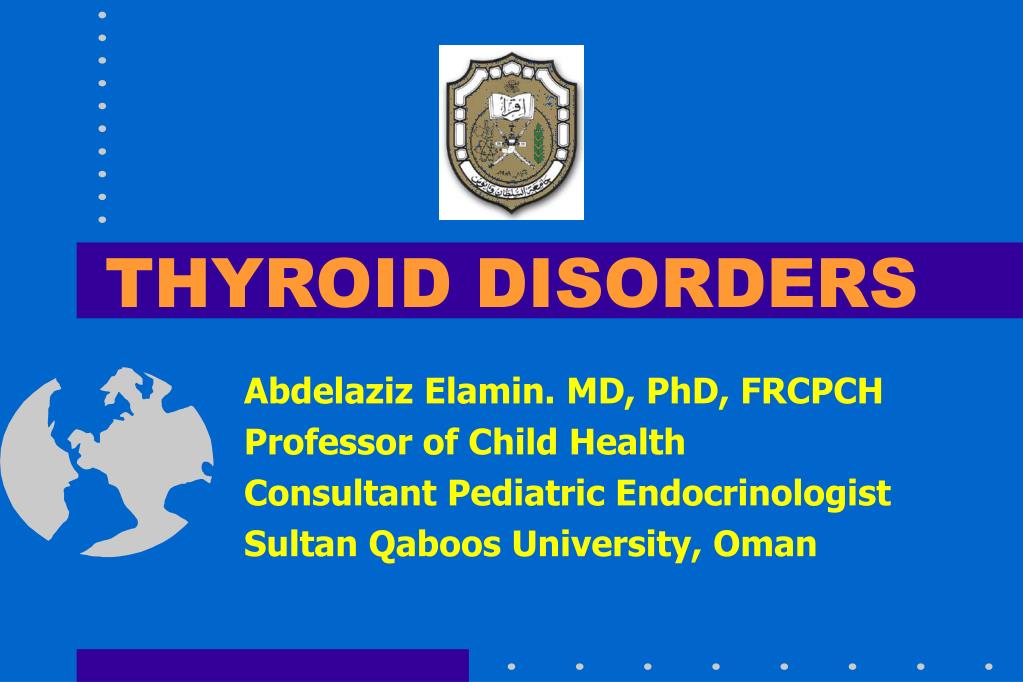 PPT - THYROID DISORDERS PowerPoint Presentation, free download - ID:225096