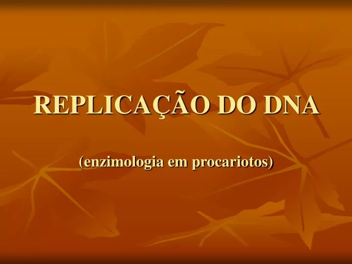 replica o do dna