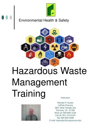 Hazardous Waste Management Training
