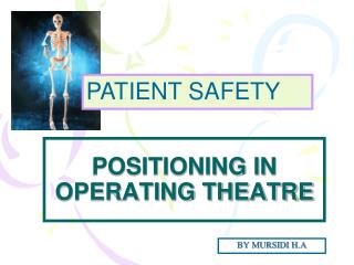 POSITIONING IN OPERATING THEATRE