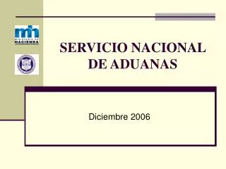 SERVICIO NACIONAL DE ADUANAS