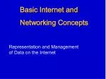 Basic Internet and Networking Concepts - slide 1
