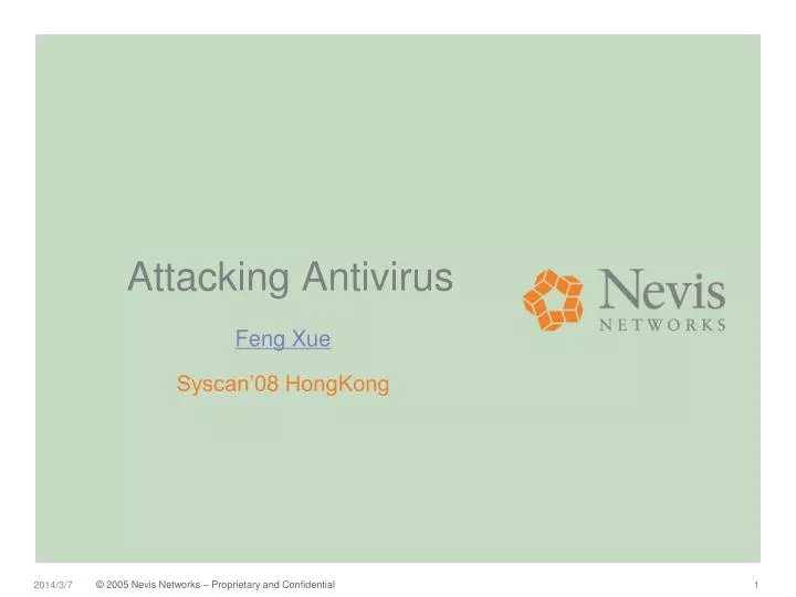 attacking antivirus