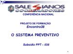 CONFERÊNCIA NACIONAL - slide 1