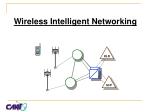 Wireless Intelligent Networking - slide 1