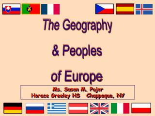 The Geography &amp; Peoples of Europe