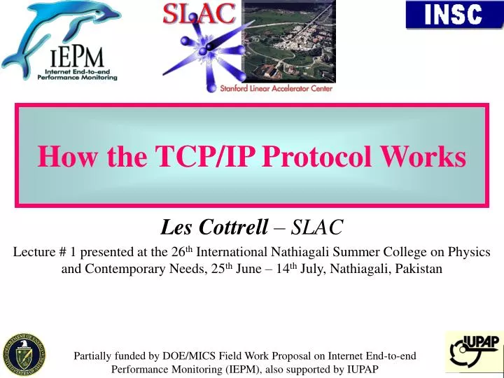 how the tcp ip protocol works