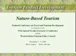 Tourism Product Development - slide 1