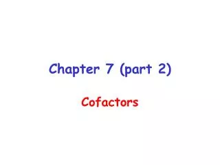 Chapter 7 (part 2)