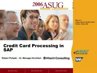 Credit Card Processing in SAP