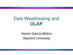 Data Warehousing and OLAP - slide 1