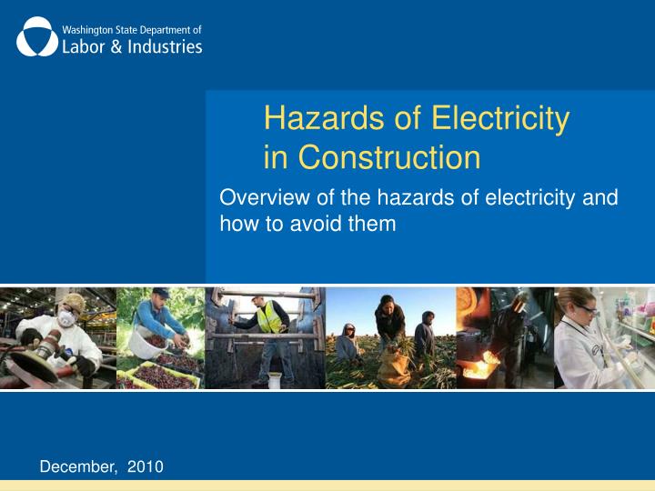 hazards of electricity in construction