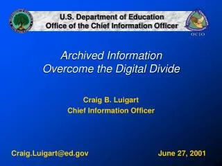 Archived Information Overcome the Digital Divide