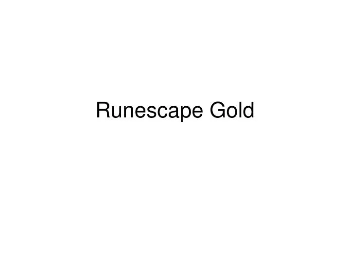runescape gold