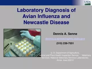 Laboratory Diagnosis of Avian Influenza and Newcastle Disease