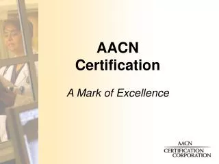 AACN Certification