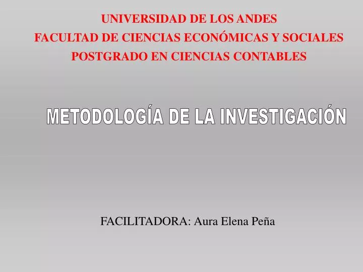 PPT - METODOLOGÍA DE LA INVESTIGACIÓN PowerPoint Presentation, Free ...