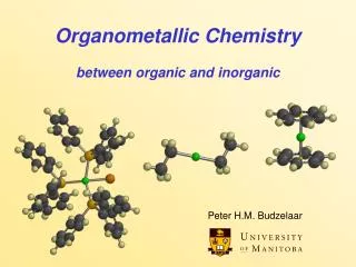 Organometallic Chemistry between organic and inorganic