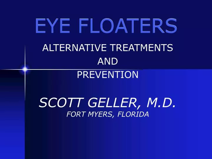 eye floaters