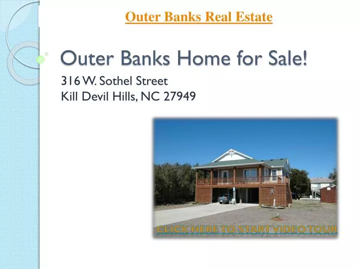 outer banks home for sale