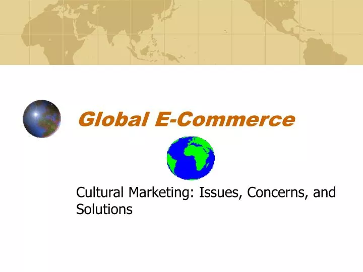 global e commerce