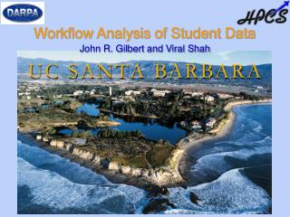 Workflow Analysis of Student Data
